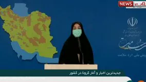 آخرین آمار کرونا ۶ دی: ۵۷۶۰ بیمار جدید و فوت ۱۳۴ نفر در شبانه روز گذشته