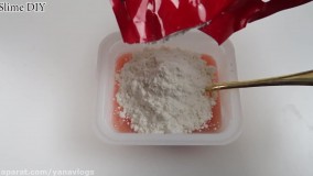 آموزش ساخت اسلایم بدون بوراکس و چسب