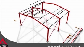 مونتاژ سازه ی آهنی