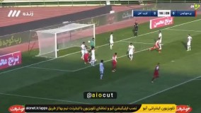 گل اول پرسپولیس به ذوب آهن توسط عالیشاه