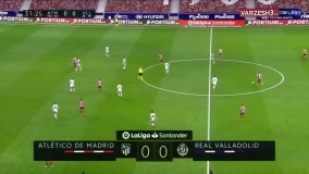 خلاصه بازی اتلتیکو مادرید 2 - وایادولید 0