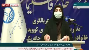 آخرین آمار کرونا ۱۷ آذر: ۱۰۸۲۷ بیمار جدید و فوت ۲۸۴ نفر در شبانه روز گذشته