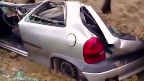 عبور تانک از روی خودرو