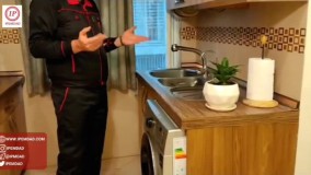 نحوه در آوردن جاپودری ماشین لباسشویی