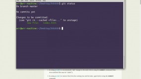 جلسه ی 5 کارگاه آموزش گیت با استاد نیک زاد