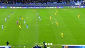 خلاصه بازی ناپولی 1 - بارسلونا 1