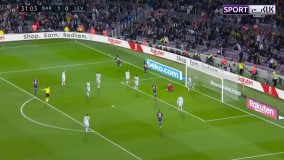 خلاصه بازی بارسلونا 2-1 لوانته (دبل فاطی)