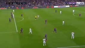 گل اول رئال مادرید به بارسلونا (وینیسیوس)