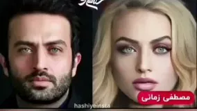 قیافه بعضی از بازیگران مرد اگر زن بودند!!!