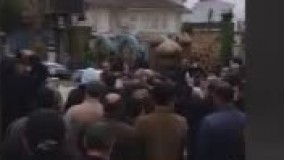 حضور خودجوش مردم در آئین تشییع نماینده کرونایی!