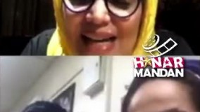 لایو دختر کرونایی با الهام پاوه‌نژاد