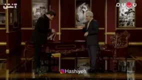 دست ندادن جالب مهران مدیری با گرشا رضایی