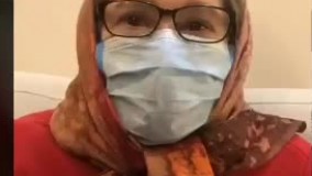 اولین ویدئو از دکتر مینو محرز در قرنطینه خانگی