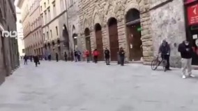 رعایت فاصله برای خرید ماسک