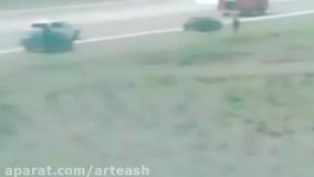 فرود بدون چرخ در حضور استاد خلبان