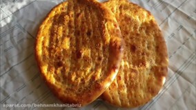 نان خانگی به روش نان بربری خیلی نرم و خوشمزه