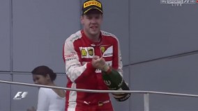 اولین برد سباستین فتل برای اسکودریا فراری در فرمول یک