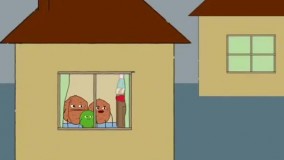 انیمیشن طنز کرونایی؛ در خانه بمانیم