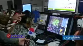 اخطار پدافند هوایی ارتش به یک فروند جنگنده F-18 آمریکا