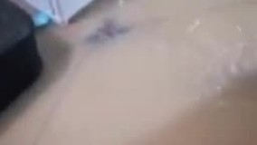 آب‌گرفتگی منازل و معابر در چابهار