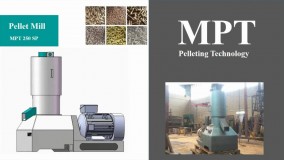 دستگاه پلت MPT 250 SP (تولید خوراک دام و طیور و آبزیان)