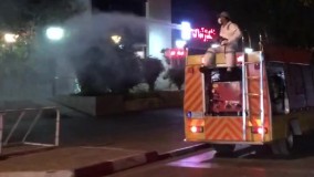 ضدعفونی شبانه خیابان‌های جزیره کیش