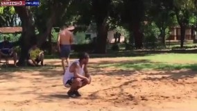 هنرنمایی جدید شاعر فوتبال در زندان پاراگوئه