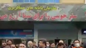 کرونا؛ اعتراض رانندگان و مالکان اتوبوس در تهران