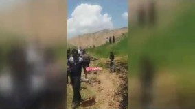 سقوط تانکر 18000 لیتری قیر به دره جاده ایذه - دهدز