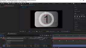 آموزش افترافکت - شمارش معکوس
