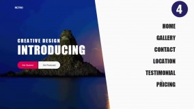 10 نمونه خیره کننده از کاربرد CSS3 در طراحی منو سایت