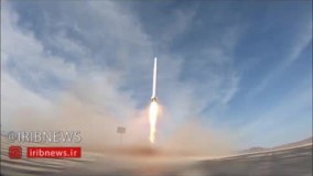 نخستين تصوير از پرتاب موفق اولين ماهواره نظامي ايران