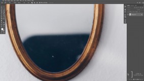 آموزش رایگان فتوشاپ : ایجاد تصویر درون آینه در فتوشاپ لرنینگ24 - l24.ir