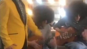 رقص رحمت در پشت صحنه سریال پایتخت