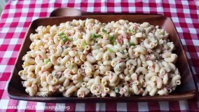 طرز تهیه سالاد ماکاونی