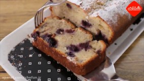 طرز تهیه پاند کیک بلوبری و ریکوتا