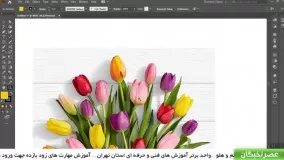 آموزش ایلوستریتور در آموزشگاه عصرنخبگان - تبدیل تصاویر به وکتور