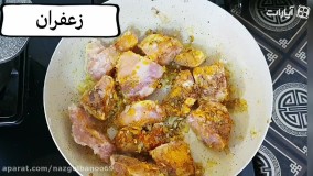 طرز پخت خورشت بامیه نازگل (هم با گوشت هم با مرغ میشه پخت)