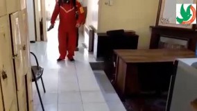 کمپ ترک اعتیاد رهپویان آوای رهایی و پیشگیری از ویروس کرونا با ضدعفونی مرکز