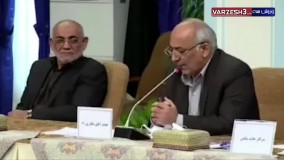 اعتراض به حذف فردوسی‌پور در حضور رئیس‌جمهور