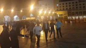 اشتیاق زائران همزمان با بازگشایی حرم رضوی