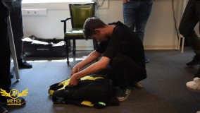 آموزش جوان ترین چترباز ایران ر روسیه