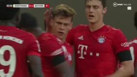 خلاصه بازی دورتموند صفر - بایرن مونیخ یک