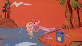 کارتون پلنگ ‌صورتی ( دزدیدن بچه )