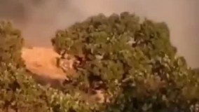 حجم آتش در منطقه خائیز از کنترل خارج شد