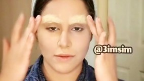 گریم عجیب و باور نکردنی نوید محمد زاده