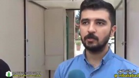 استفاده از فوداسیب آرال شیمی در تونل ضدعفونی دانشگاه آزاد علی آباد