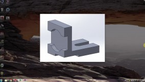 قالب سازی در نرم افزار solidworks قطعه 4