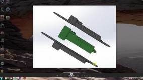 قالب سازی در نرم افزار solidworks قطعه 2