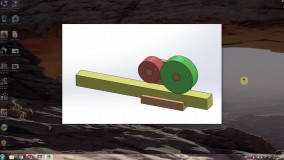 مونتاژ در نرم افزار solidworks قطعه 3